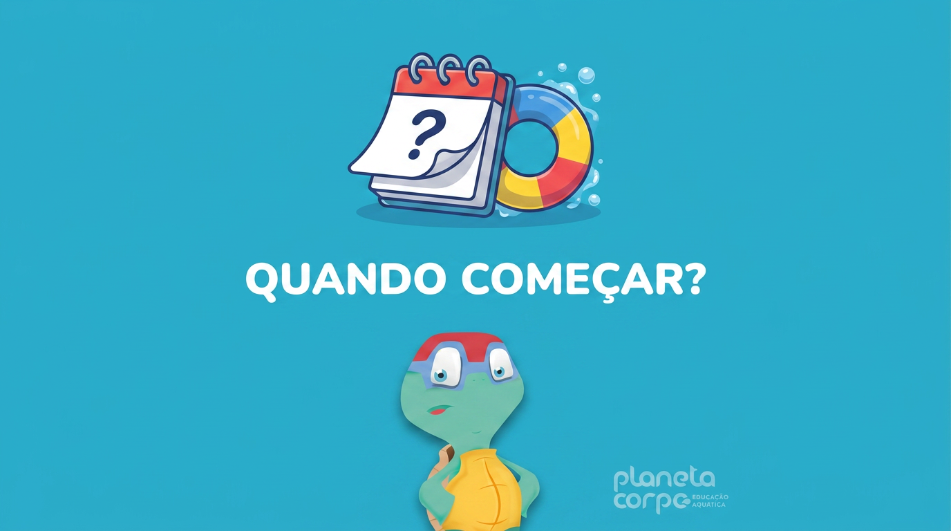 Com quantos meses começar natação? Guia da Sociedade Brasileira de Pediatria